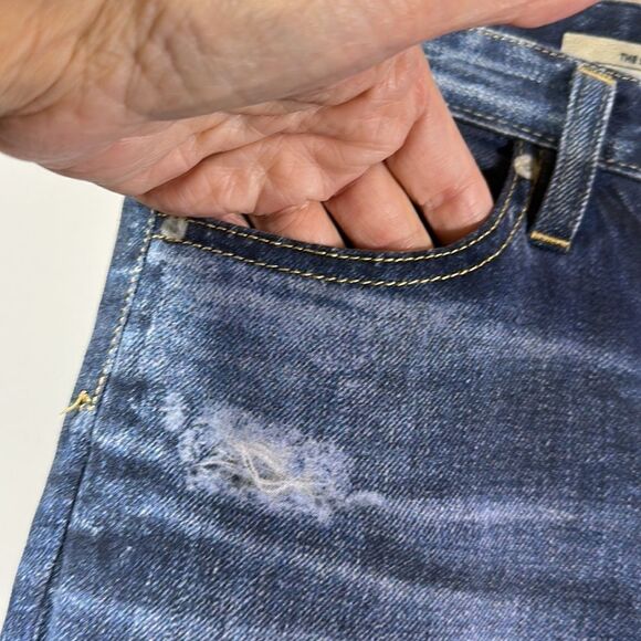 AG ADRIANO GOLDSCHMIED Women Digital Luxe Stilt Cigarette Leg Jeans Blue Size 26 - Picture 8 of 14